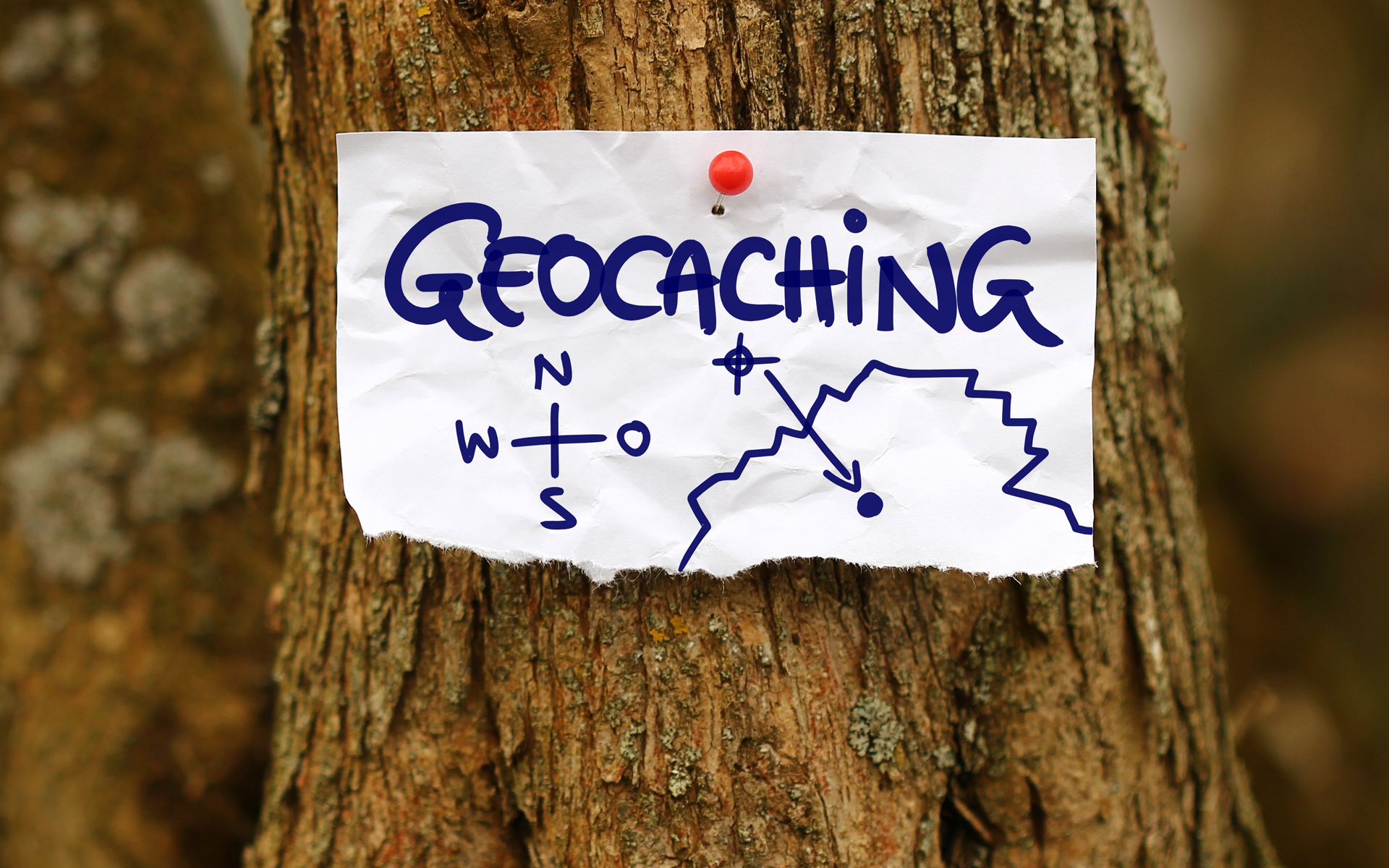 le géocaching, pratique qui utilise le GPS pour le géopositionnement